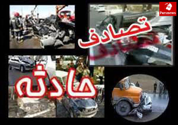 واژگونی اتوبوس حامل 12 گردشگر لهستانی در فارس