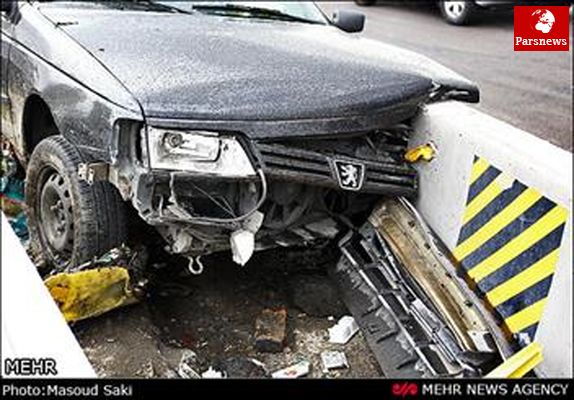 تصادف مرگبار در جاده شیراز