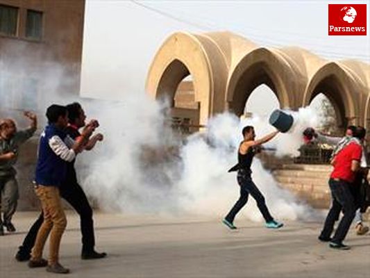 درگیری در نزدیکی میدان التحریر قاهره