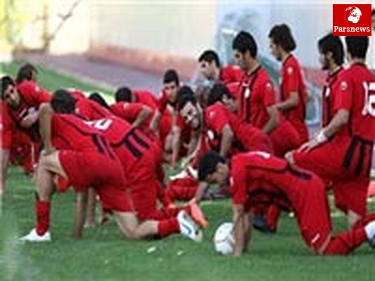 گزارش تمرین پرسپولیس