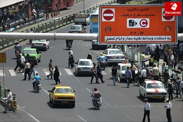 خاموشی دوربینهای ورود به طرح ترافیک تا 14 فروردین