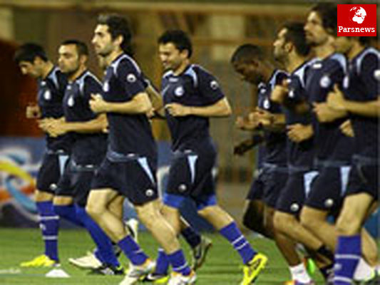 زمان تمرین استقلال تغییر کرد
