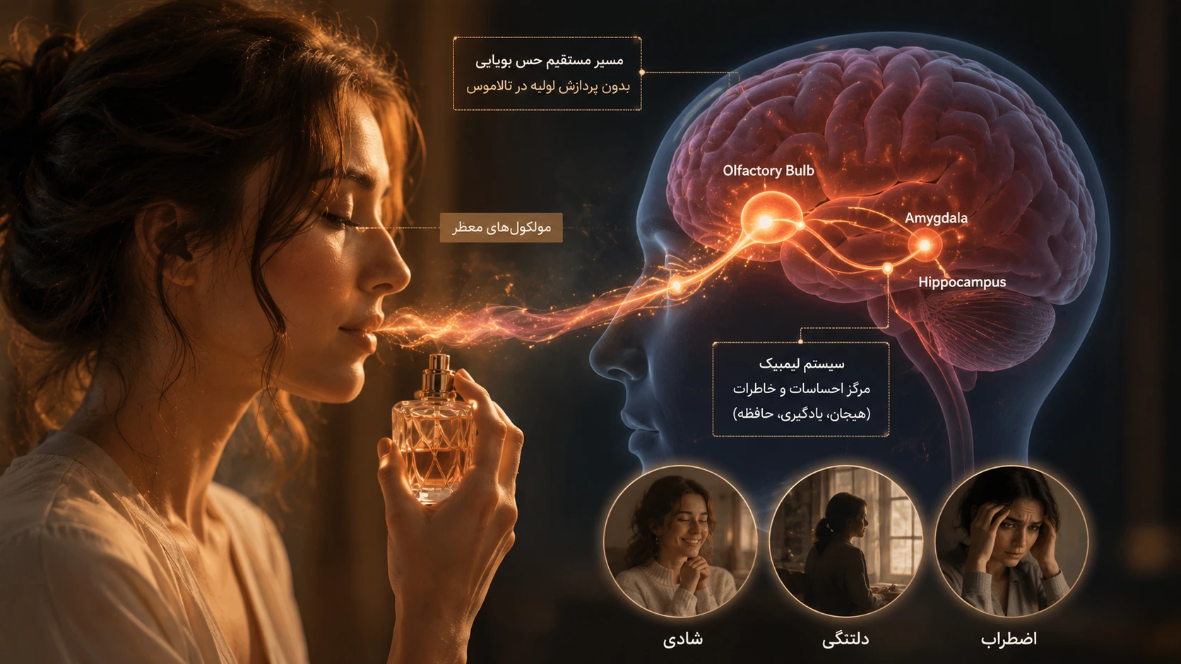 دلیل علمی زنده شدن خاطرات با بوی عطر