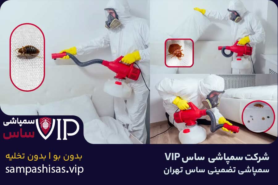 شماره شرکت سمپاشی ساس VIP در تهران