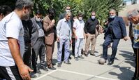 توپ بازی شهردار جدید تهران ! + عکس