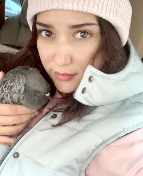 پرنده کوچک خوشبختی پریناز ایزدیار + عکس