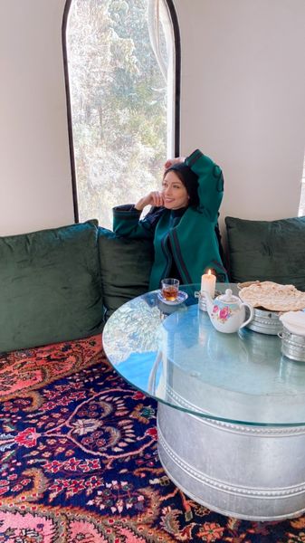 شهرزاد کمال زاده در هتلی سنتی + عکس