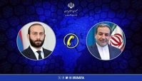 خواسته عراقچی از وزیر خارجه ارمنستان بعد از موافقتنامه کریدور زنگزور