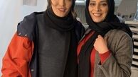 روشنک عجمیان در کنار زن قهرمان ایران + عکس