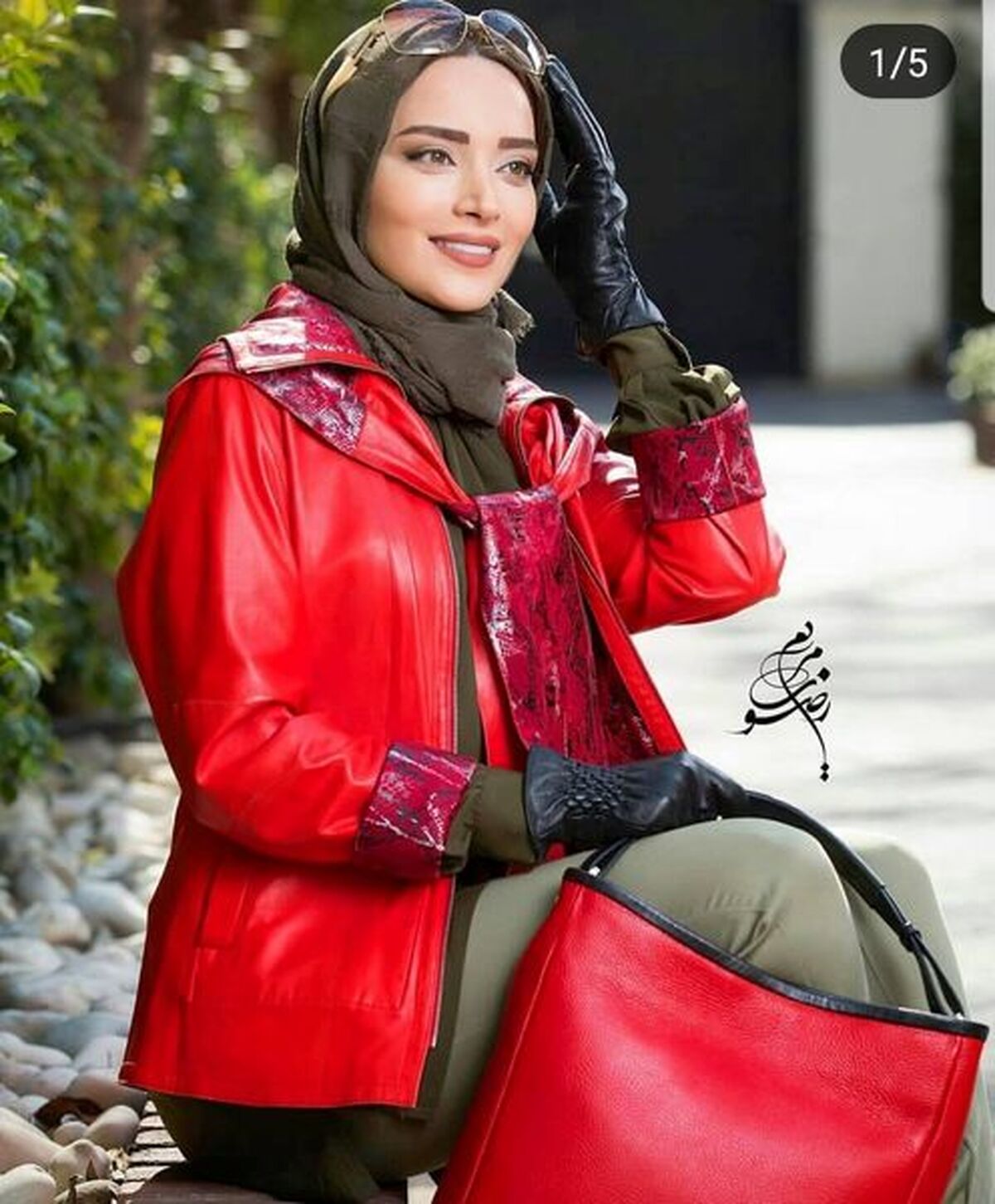 عکس مدلینگ قرمزپوش بهنوش طباطبایی