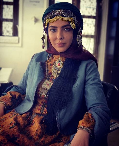 لباس قشقایی لیلا اوتادی + عکس
