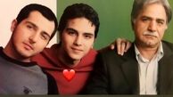 پرویز پرستویی در کنار پسران آشپزباشی اش + عکس