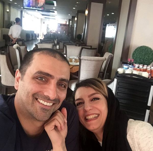 سلفی شاد امین زندگانی و الیکا عبدالرزاقی + عکس