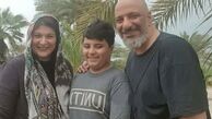 خانواده مهربان امیرجعفری در جنوب+عکس