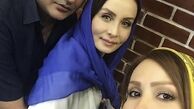 پرستو‌صالحی در کنار زوج دوستداشتنی سینما و‌ تلویزیون + عکس