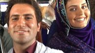 عکس خانم و آقای بازیگر در سفر  سیستان