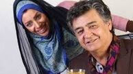 عکس سرحال از رضا رویگری و همسر جوانش