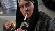 سیگار کشیدن سحر قریشی + عکس