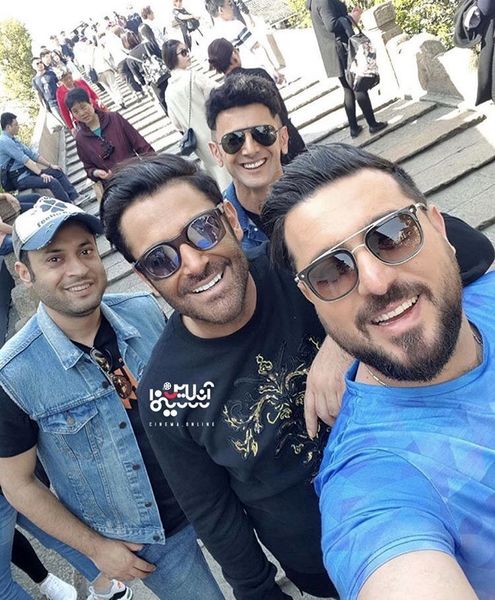 محسن کیایی و دوستان قدیمی + عکس