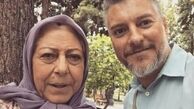 دلتنگی مادرانه ثریا قاسمی +عکس