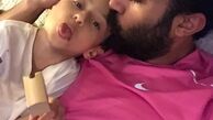 عکس عاشقانه پسر و همسر روناک یونسی