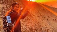 کوهنوردی و صعود آناهیتا نعمتی به قله + عکس