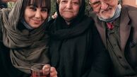 بهنوش بختیاری و پدر و مادرش + عکس