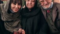 بهنوش بختیاری و پدر و مادرش + عکس
