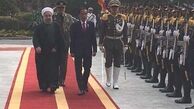استقبال رسمی روحانی از رییس جمهوری اندونزی