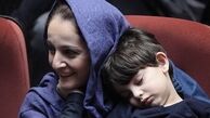 پسر کوچک شقایق دهقان + عکس