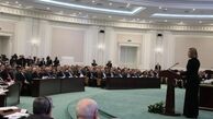  لباس متفاوت موگرینی در اجلاس سمرقند+عکس