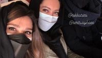 سحر دولتشاهی و سلفی جدیدش 