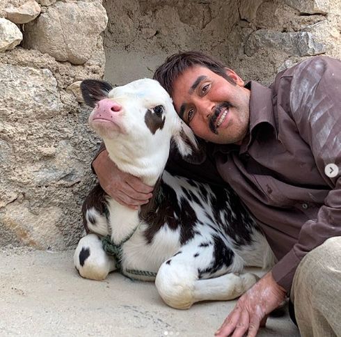 حس حیوان دوستی پوریا پورسرخ + عکس