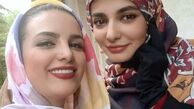 لیندا کیانی در کنار دوستش + عکس