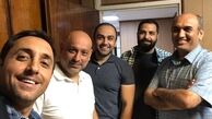 امیرحسین رستمی و دوستان هنرمندش+عکس