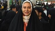 عروس حشمت فردوس در کربلا+عکس