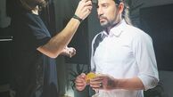 امیرعباس گلاب با گریم + عکس