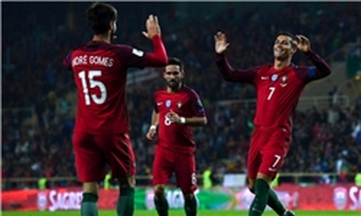 رکورد زنی رونالدو در تیم ملی پرتغال 