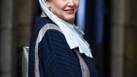 شال بستن جالب بهاره رهنما در اکران مردمی+عکس
