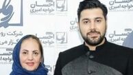 احسان خواجه امیری و مادرش + عکس
