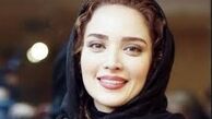 «بهنوش طباطبایی» با لباس گل گلی در اکران فیلم «تختی»
