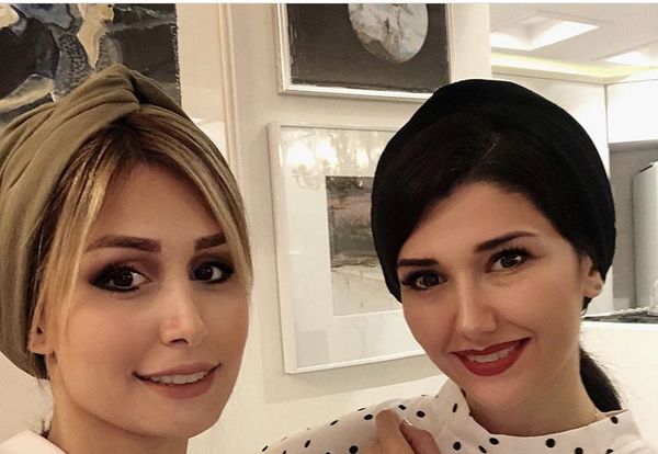 خواهر و همسر شاهرخ استخری در کنارهم + عکس