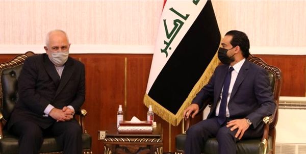رایزنی ظریف با رئیس مجلس عراق