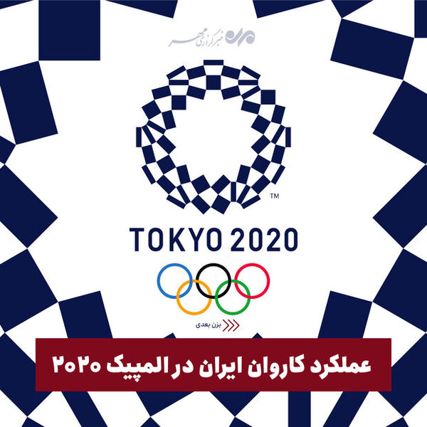 عملکرد کاروان ایران در المپیک 2021 به روایت تصویر