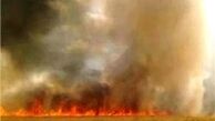 
عامل آتش سوزی خیابان پلیس
