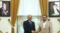 دیدار شمخانی با مشاور امنیت ملی رئیس جمهور افغانستان 