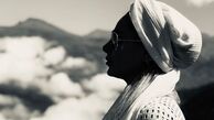 همسر بازیگر مشهور بر فراز آسمان + عکس