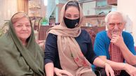 بهنوش بختیارب در خانه پدری + عکس