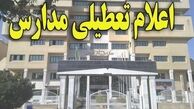 مدارس ابتدایی تهران فردا هم تعطیل است