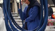 کلافگی خانم بازیگر از فیلمبرداری کار جدیدش + عکس